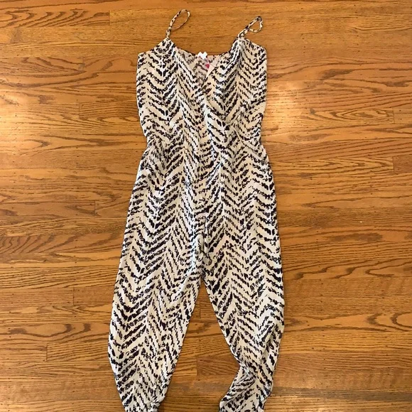 Parker Silk Jumpsuit Size Medium NWT - Picture 1 of 6